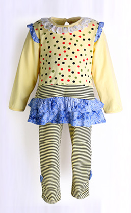 安贝儿anbeier春季全棉婴儿内衣 男女宝宝衣服套装 新生儿衣服2480