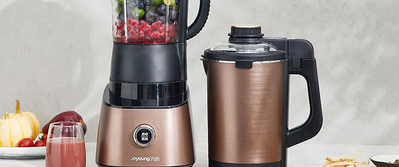 九阳joyoung破壁机变频预约加热真空破壁料理机智能豆浆机榨汁机l18yj