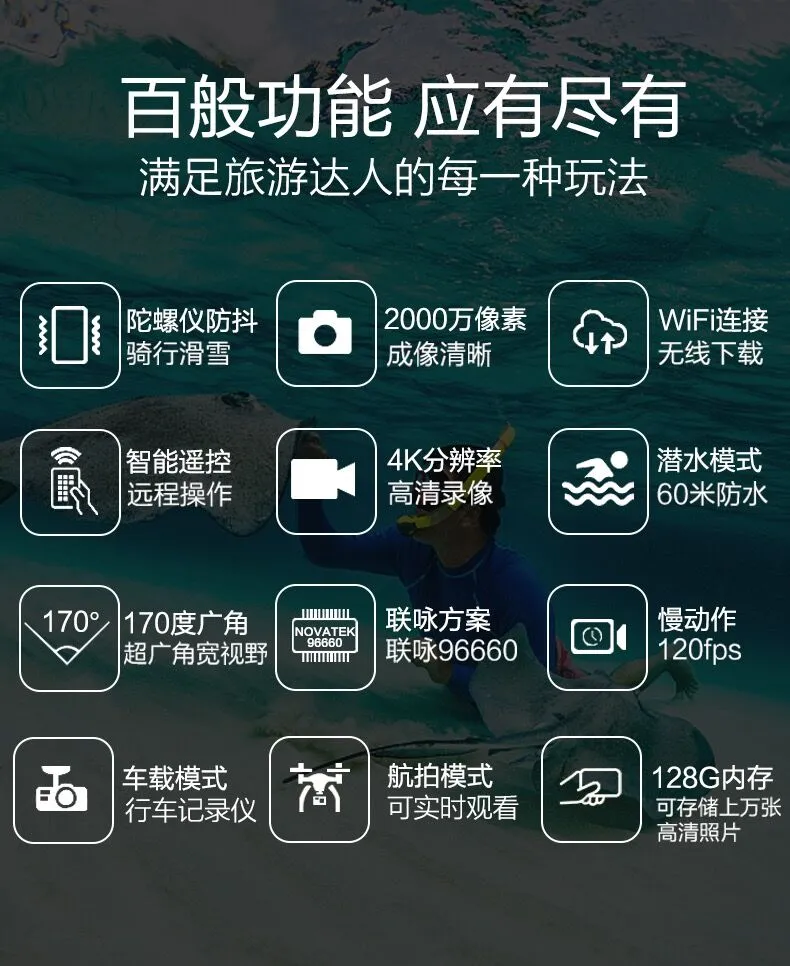 Shetu X6 Waterproof Sports Camera 4K HD Motorcycle Helmet Riding Anti-shake Camera Video Portable VLOG Head-mounted Diving Underwater Photography Bicycle Recorder High Version - Black Official Standard Shetu X6 Waterproof Sports Camera 4K HD Motorcycle Helmet Riding Anti-shake Camera Video Portable VLOG Head-mounted Diving Underwater Photography Bicycle Recorder High Version - Black Official Standard