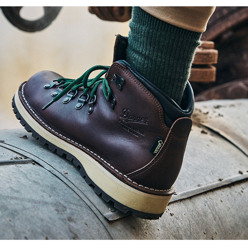 danner丹纳都市户外休闲mountainpass真皮防水男女款手工工装靴中高帮