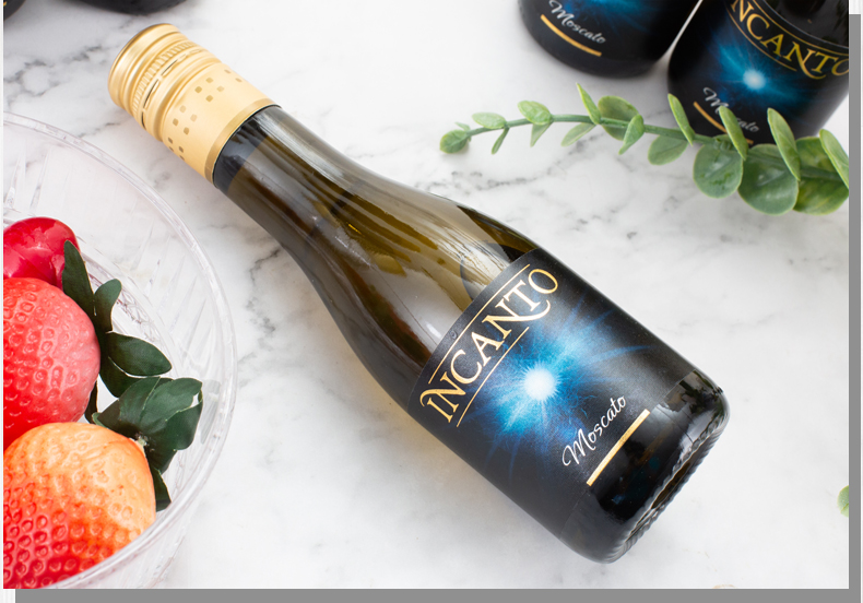 单支装配2香槟杯意大利原瓶进口起泡酒莫斯卡托moscato气泡果酒甜白