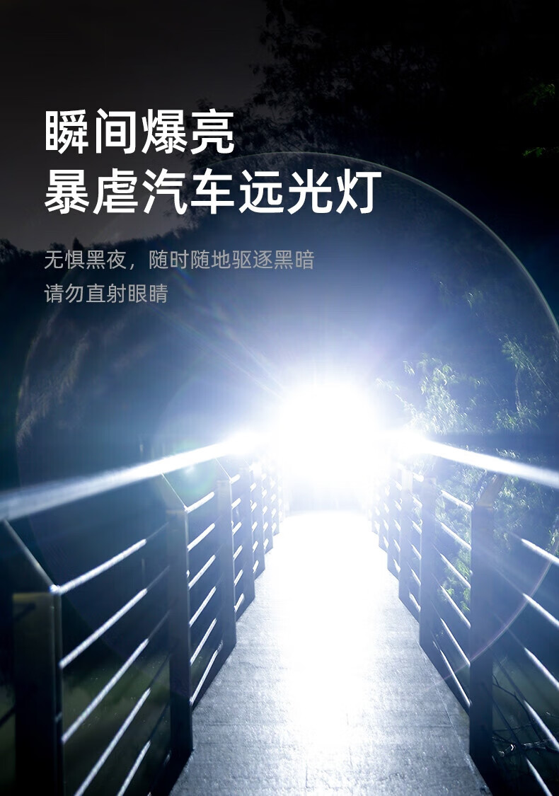 SupFire / Superfire C8 Series High-Power Flashlight; C8-P 2