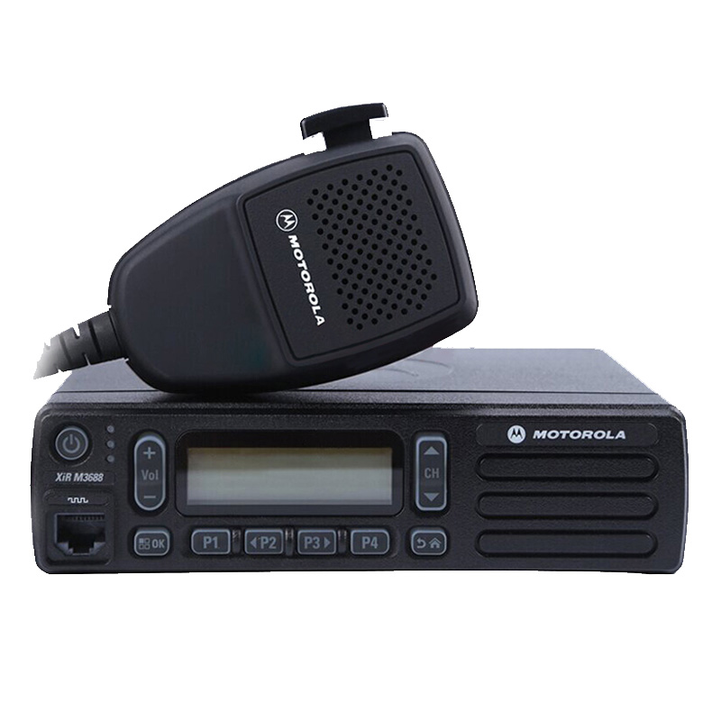 摩托罗拉（Motorola）M3688车载台 带配件天线逆变器 （含M3688车载台*4  逆变器*2  吸盘天线*6）