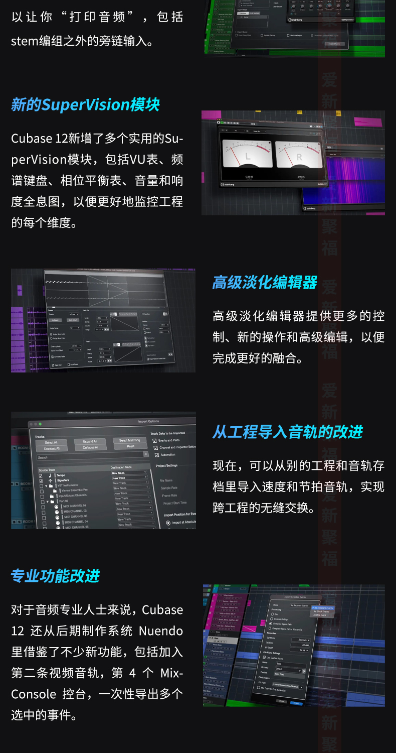 雅马哈（YAMAHA）Steinberg Cubase Pro12录音软件专业版/教育版/EDU Cubase Pro 12完整版