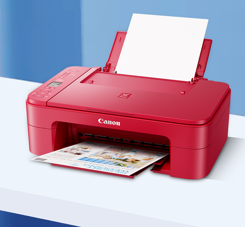 佳能(canon) ts3380彩色喷墨打印机家用小型办公照片手机无线打印复印