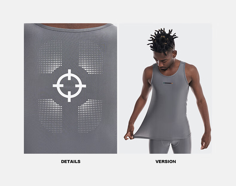 RIGORER Fitness Tank Top, Sports Vest, Running Training Quick-Dry Clothing, New Summer Style Round Neck Sleeveless T-Shirt 17