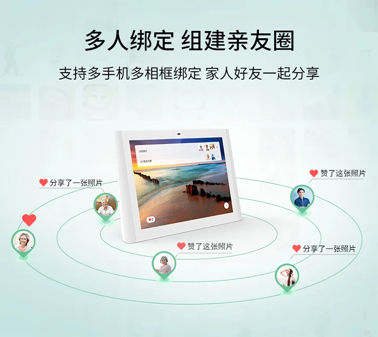 ELC WeChat Photo Frame Electronic Album Digital Photo Frame Home Display Electronic Photo Frame Player Tencent Officially Produced Supports Video Call Mini Program to Transfer Pictures Classic 8-inch WeChat Video Call Red ELC WeChat Photo Frame Electronic Album Digital Photo Frame Home Display Electronic Photo Frame Player Tencent Officially Produced Supports Video Call Mini Program to Transfer Pictures Classic 8-inch WeChat Video Call Red