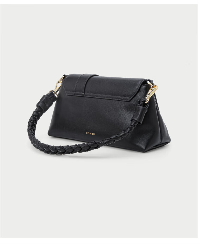 【红谷红谷女士单肩手拎斜挎包】红谷女士包包女包潮流牛皮单肩包斜