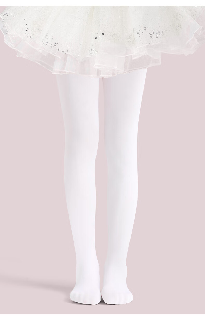 Barbie Children's Tights Girls Dance Socks Spring and Autumn Thin White Stockings Girls Leggings Practice Dance Base Socks 7