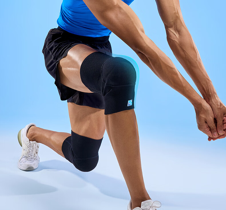 LP 1623CK Professional Volleyball Training Knee Pad, Thickened Pads, Anti-Fall, Impact-Resistant, for Dancing, Kneeling, Crawling, Protective Gear, S/M Size 7
