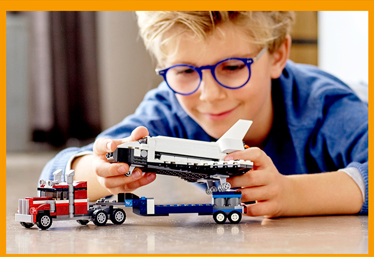 LEGO 乐高 Creator 创意百变组  航天飞机运输车 积木玩具 8.8折$23.99 海淘转运到手约￥202