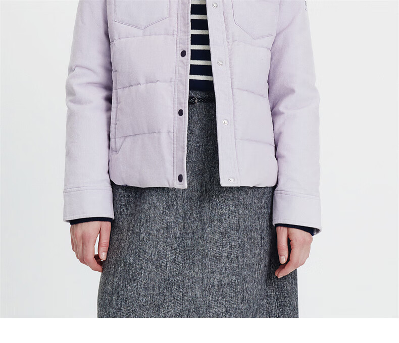 Navikail Italian Small Sailboat 25 Winter New Women's Lightweight Down Corduroy Warm Jacket 2341605503 18