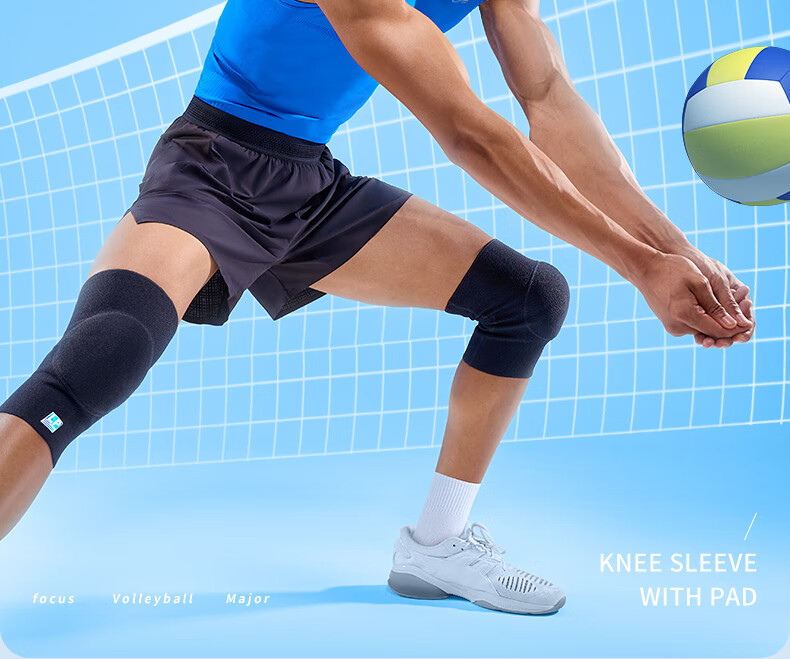 LP 1623CK Professional Volleyball Training Knee Pad, Thickened Pads, Anti-Fall, Impact-Resistant, for Dancing, Kneeling, Crawling, Protective Gear, S/M Size 1