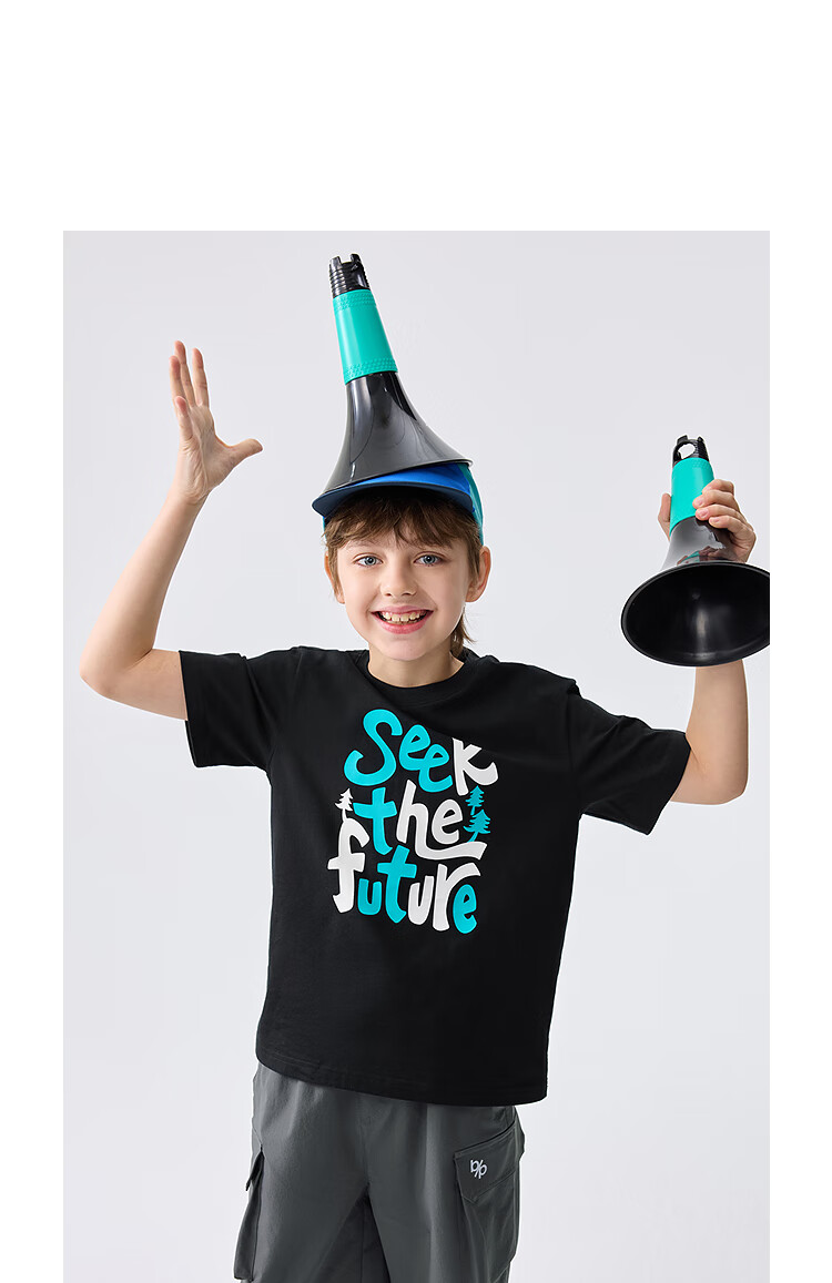 BALABALA Children's Short-Sleeve T-Shirt for Boys And Girls, Baby Summer Wear, Moisture-Wicking And Quick-Drying Top 208225117219 2