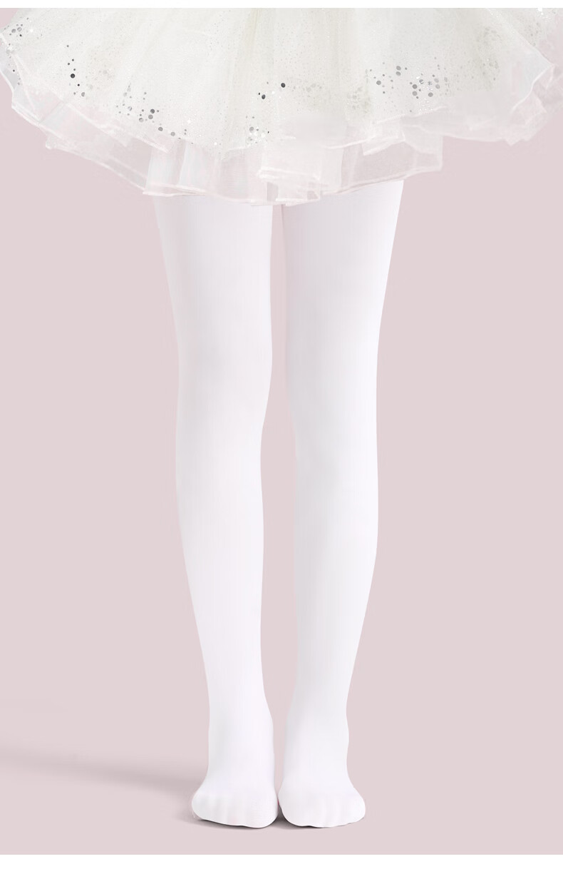 Barbie Children's Tights Girls Dance Socks Spring and Autumn Thin White Stockings Girls Leggings Practice Dance Base Socks 9
