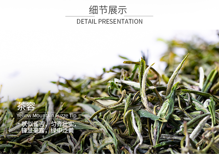 神价 知乎好评的茶叶 叶铺 黄山毛峰绿茶 50g 图2