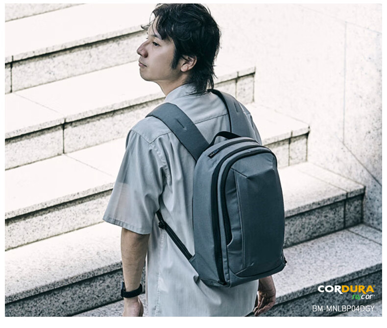 ELECOM MNL City Pack Urban Commuter Backpack High-End Sturdy Business Travel Large Capacity Laptop Bag for Men 36