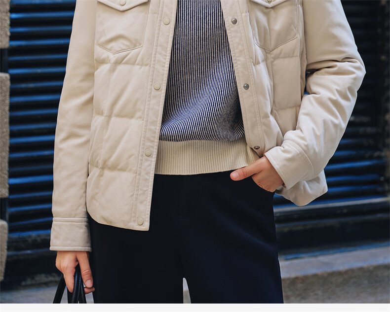 Navikail Italian Small Sailboat 25 Winter New Women's Lightweight Down Corduroy Warm Jacket 2341605503 1