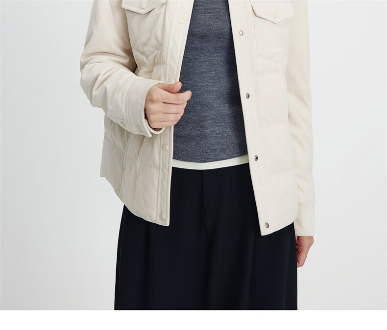 Navikail Italian Small Sailboat 25 Winter New Women's Lightweight Down Corduroy Warm Jacket 2341605503 11