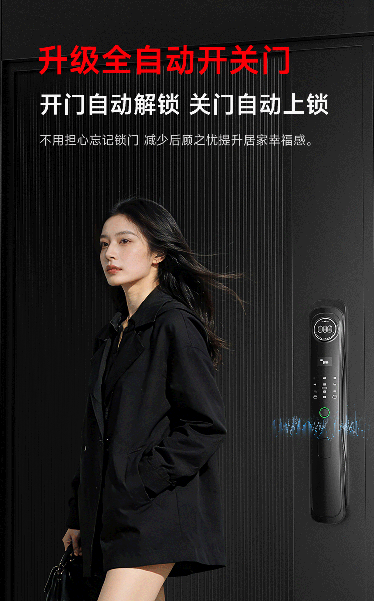 YINGDIAN R5 Fingerprint Lock, Smart Door Lock, Password Lock for Guesthouses And Apartments, Anti-Theft Entrance Door Lock, Intelligent Lock, High-End Electronic Lock for Home Use 33