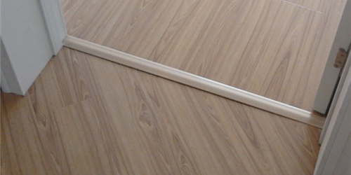 持雍地板压条铝合金属门槛石木地板接缝收边收口平扣条t型带尾防脱落