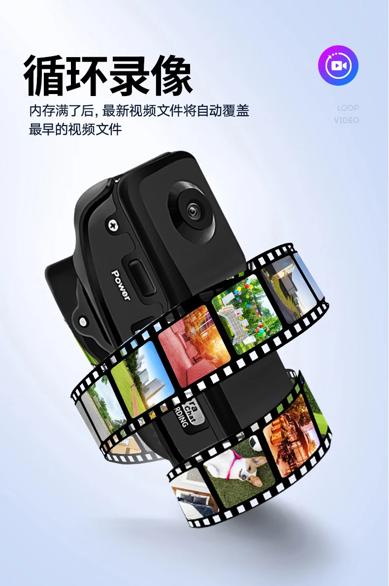 Photographer MD95S high-definition home chest video artifact monitoring camera pocket camera small portable recorder package four Photographer MD95S high-definition home chest video artifact monitoring camera pocket camera small portable recorder package four