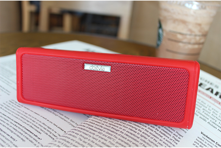 dostyle SD803 2.0双声道蓝牙音箱 NFC 免提通话 黑色【含保护套】