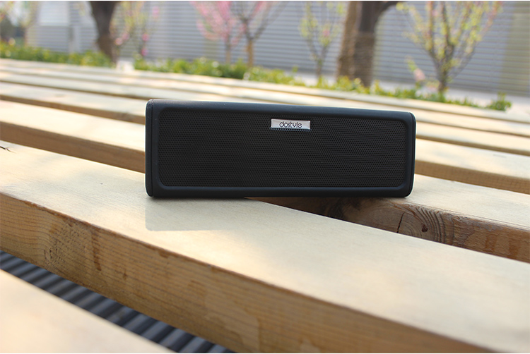 dostyle SD803 2.0双声道蓝牙音箱 NFC 免提通话 黑色【含保护套】