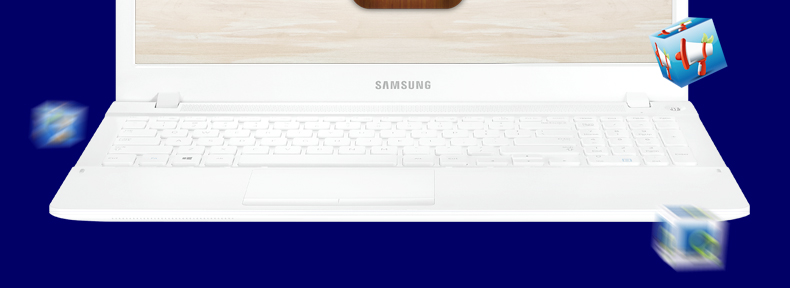 三星（SAMSUNG）270E5K-X05 15.6英寸笔记本电脑（i5-5200U 4G 500G 2G独显 DVD刻录 WIN10 蓝牙4.0）象牙白