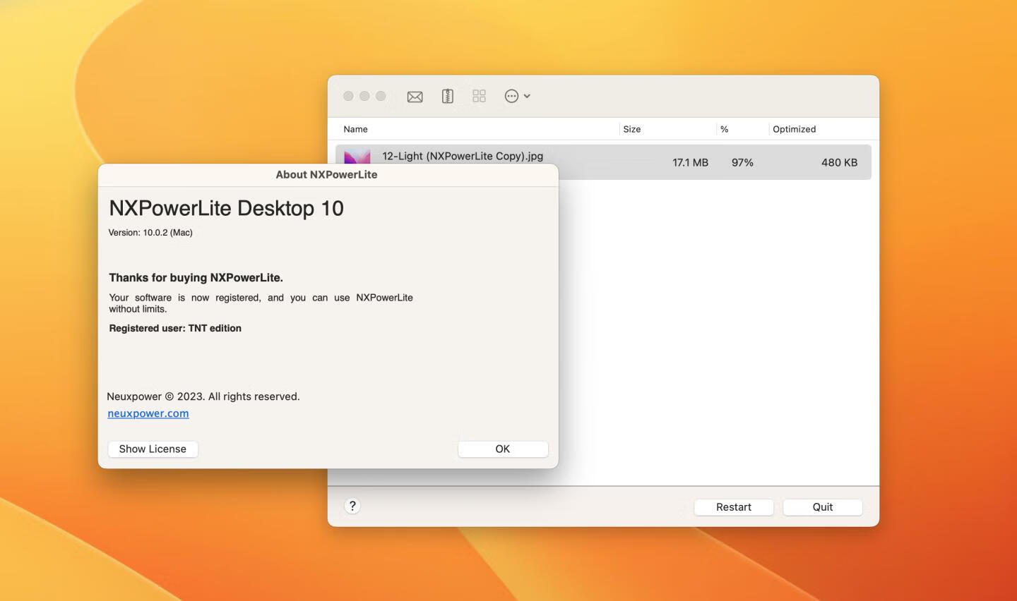 NXPowerLite Desktop for Mac v10.0.2激活版 文件批量压缩软件
