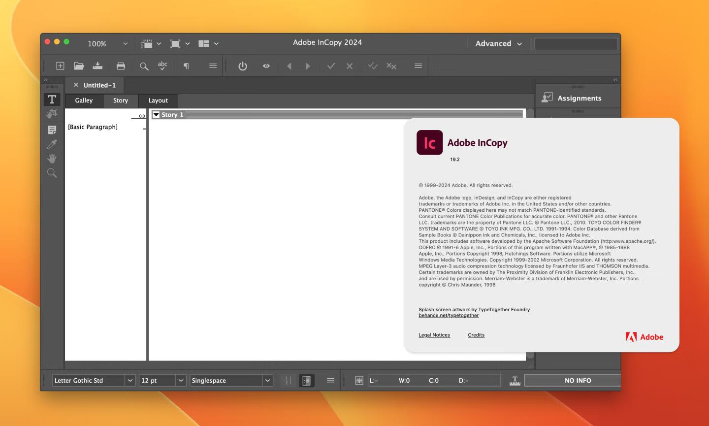 Adobe InCopy 2024 for Mac v19.2.0.46 英文激活版 intel/M通用 (Ic 2024)
