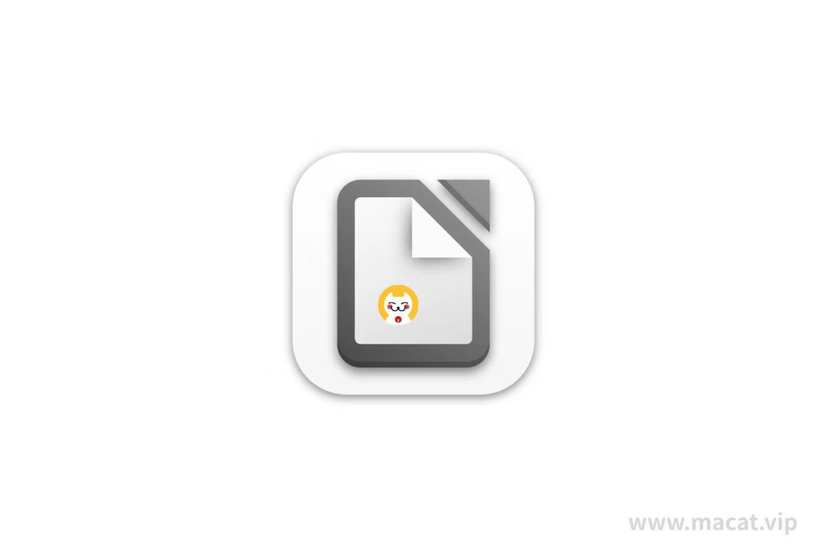 LibreOffice for Mac v7.6.1.2正式版 office办公套件 开源软件