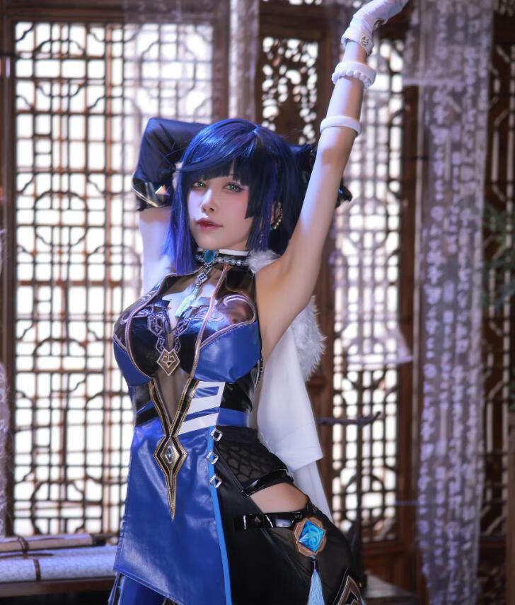 水淼aqua《夜兰》:神秘魅力绽放,令人沉迷!插图2 水淼aqua《夜兰》:神秘魅力绽放,令人沉迷!插图2