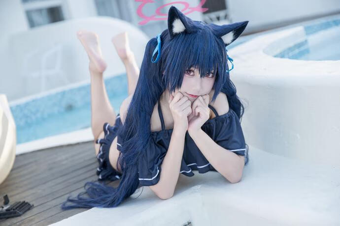 lunana-黑见芹香 泳装 [28P-173MB]