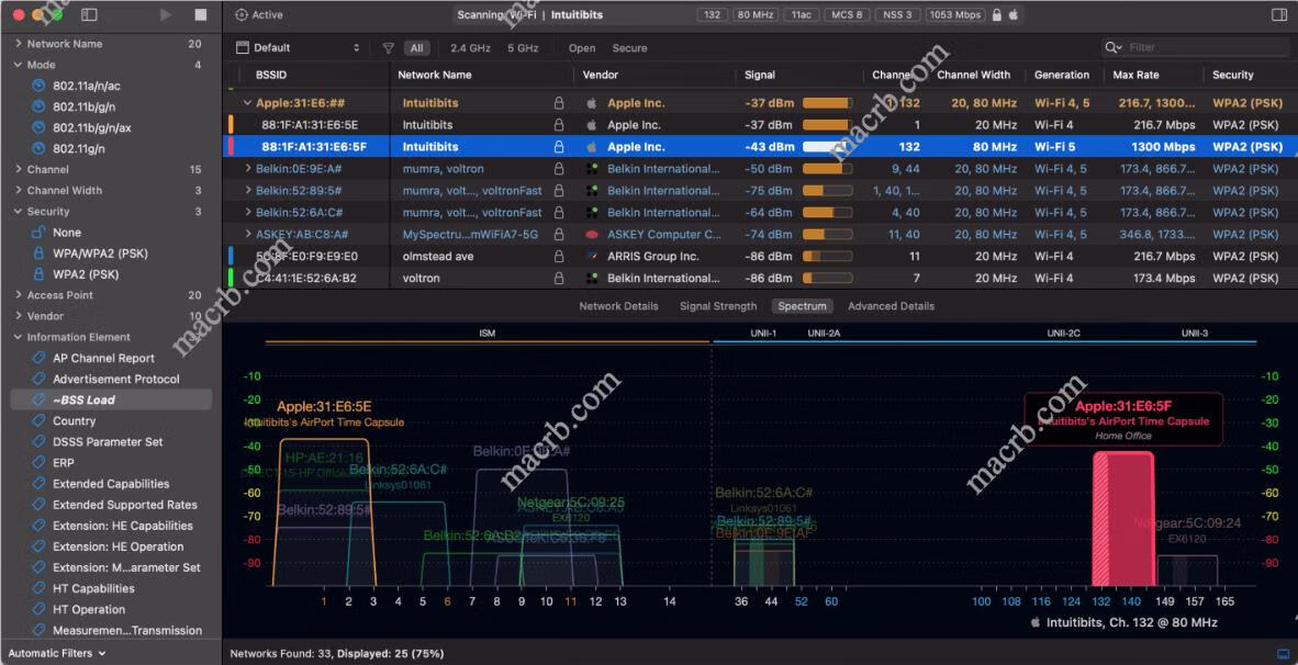 WiFi Explorer Pro 3