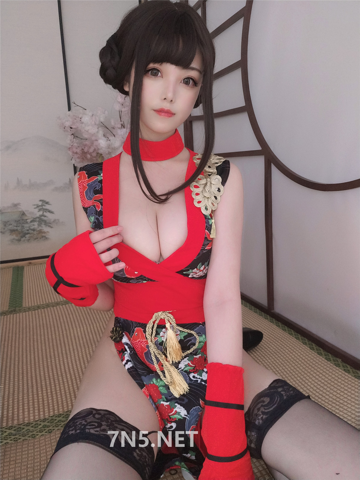 动漫博主 蜜汁猫裘 NO.064 红武士[40P-108MB]