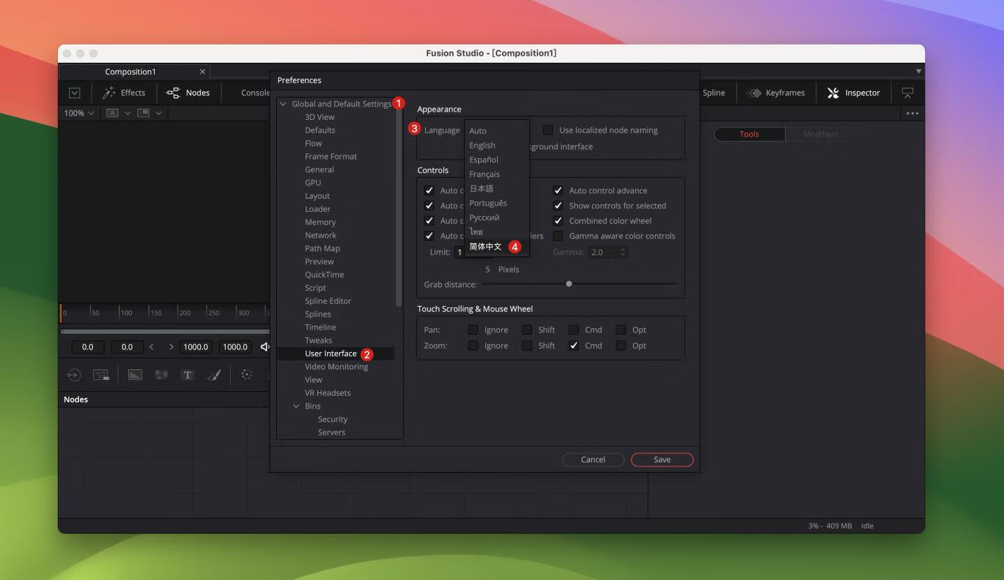 Blackmagic Fusion Studio 18 for Mac v18.5正式激活版 影视特效合成软件