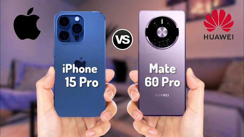 5倍速度差距：华为Mate 60 Pro胜过iPhone 15 Pro