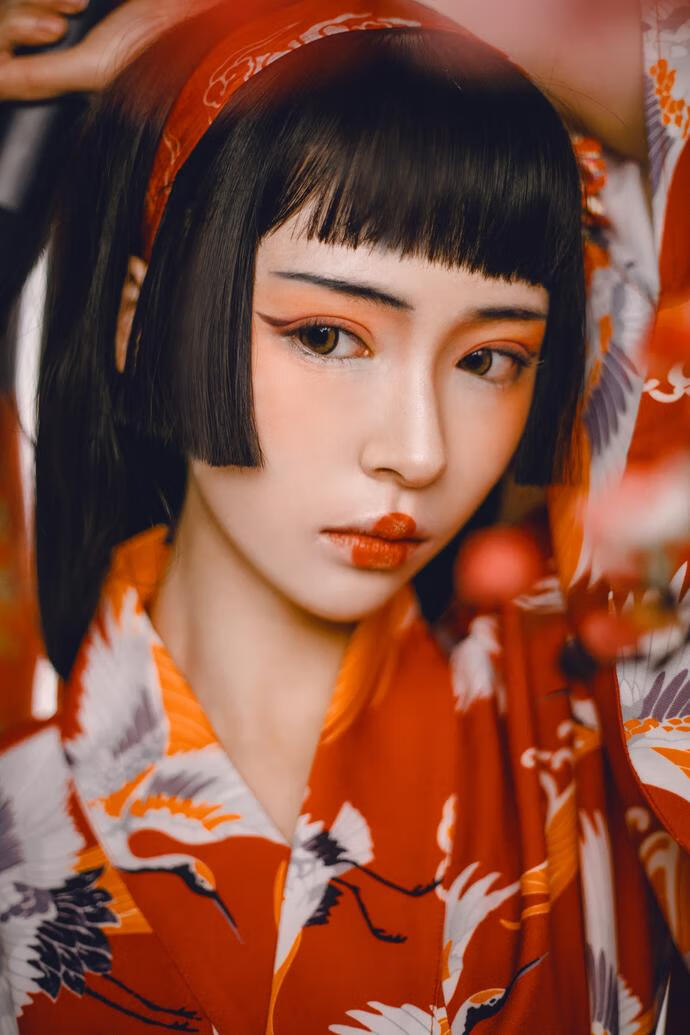 虫皿虫皿-日式和服武士艺伎 [18P-265MB]