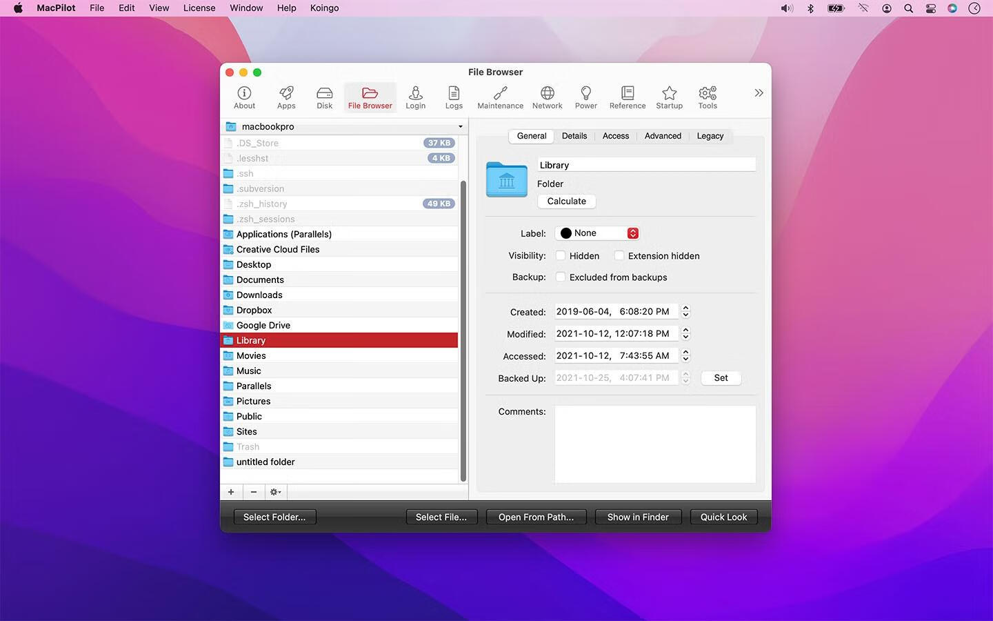 MacPilot for Mac v15.0.1激活版 系统优化软件