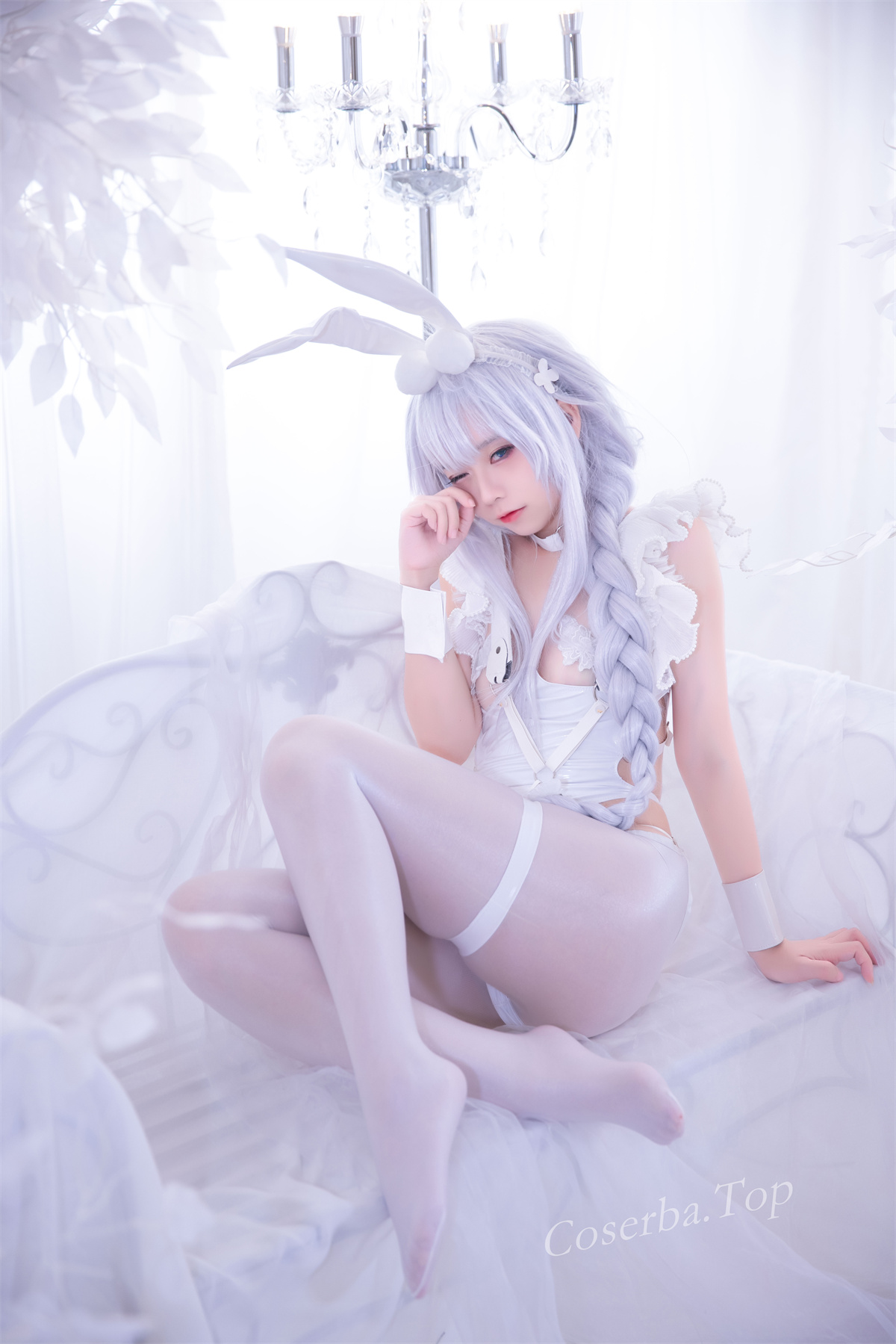 G44不会受伤 碧蓝航线 恶毒皮肤懒懒的白兔[25P/247M]