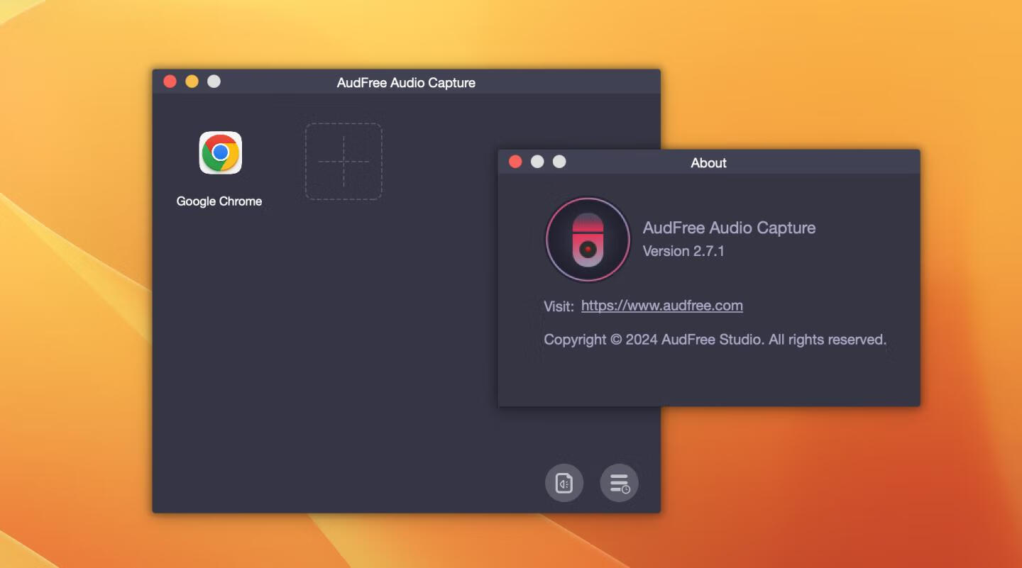 AudFree Audio Capture for Mac v2.7.1英文激活版 音频捕捉工具