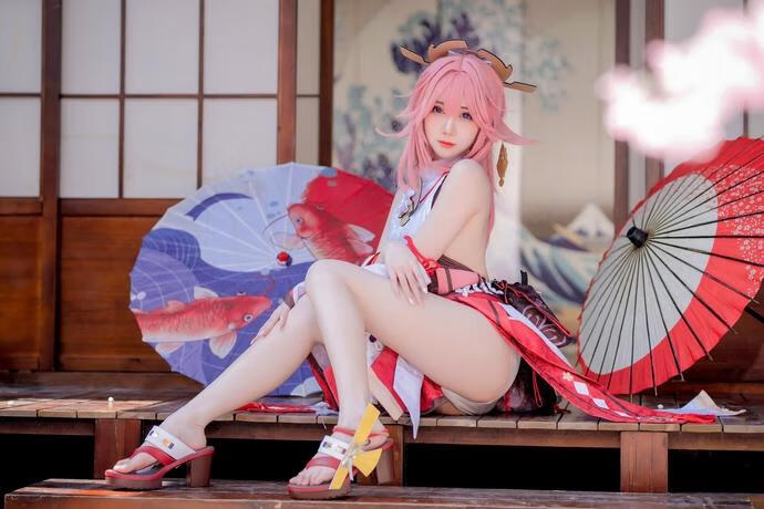 焖焖碳-八重神子 [15P-135MB]