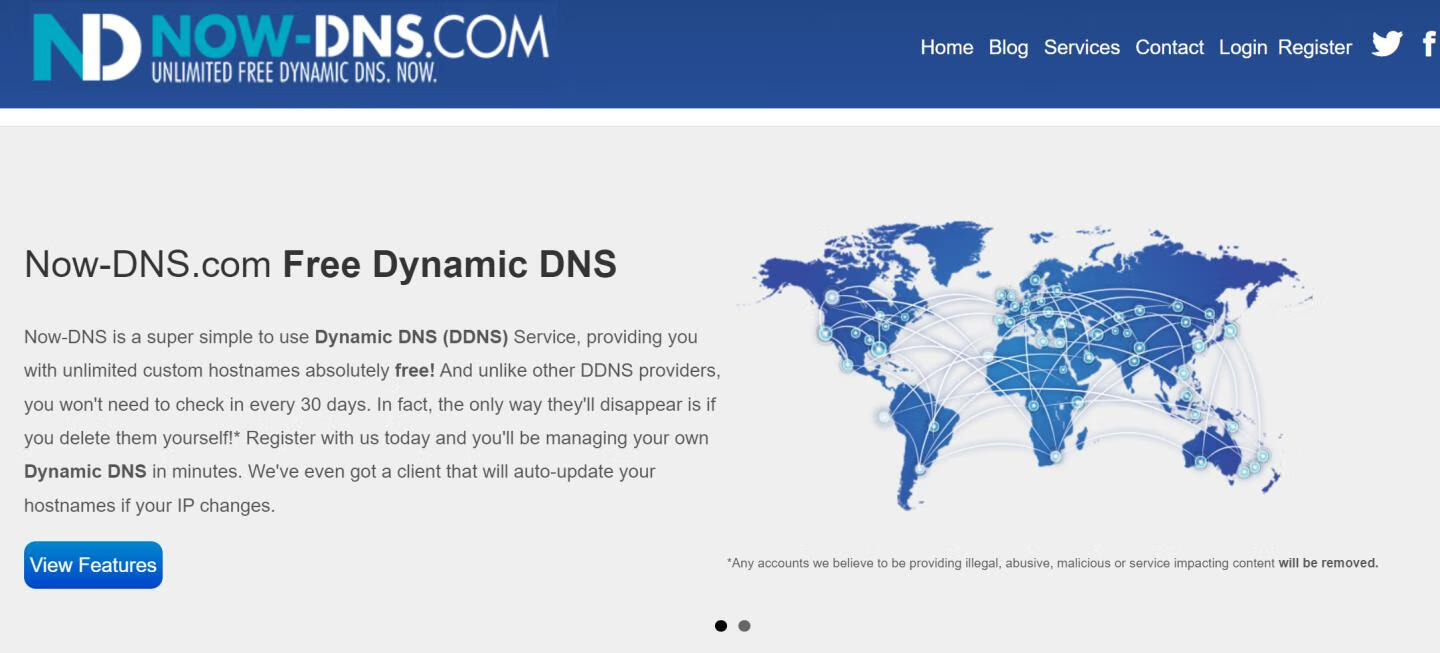 Now-DNS免费提供32种子域名后缀，支持API更新DDNS-阿帕胡
