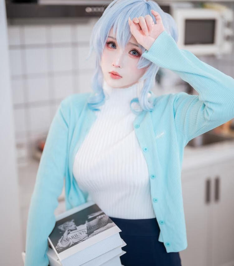 rioko凉凉子小姐姐的《雪女》cosplay带你进入神话世界!插图2 rioko凉凉子小姐姐的《雪女》cosplay带你进入神话世界!插图2