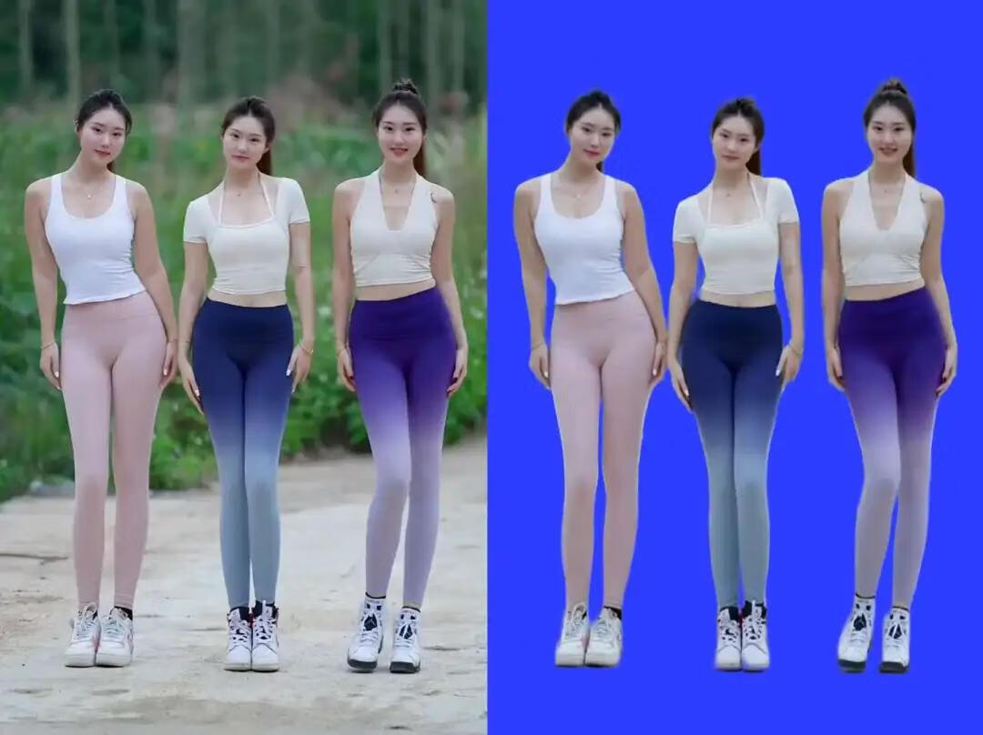 图片[2]-AI视频抠像软件，一键去除+更换视频背景，永久免费使用！ - 87副业网-87副业网