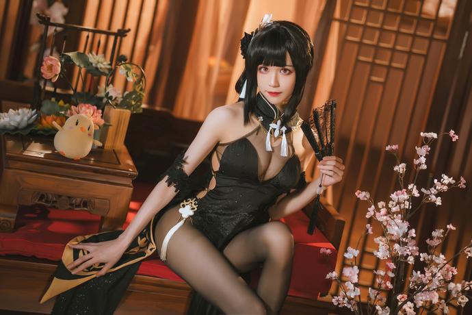 Tomoyo酱-碧蓝航线 镇海旗袍[54P-329MB]