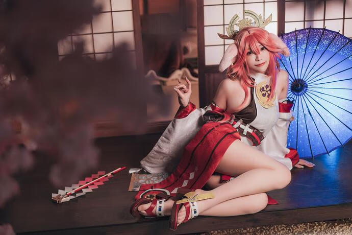 YuDan魚蛋 – Yae Miko [25P-460MB]