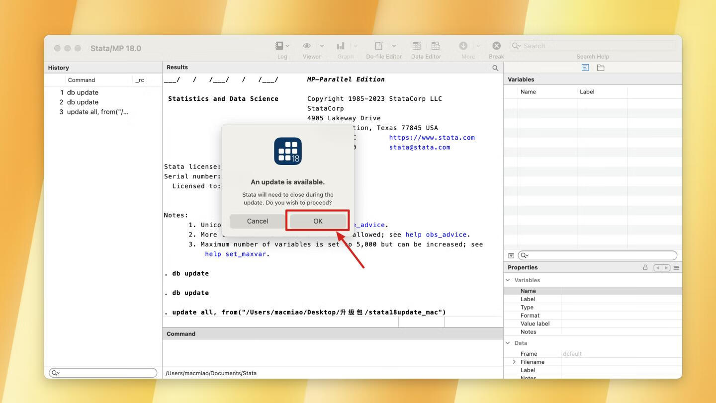 Stata 18 for Mac v18.0 (14feb2024) 永久激活版 强大的数据分析计算软件