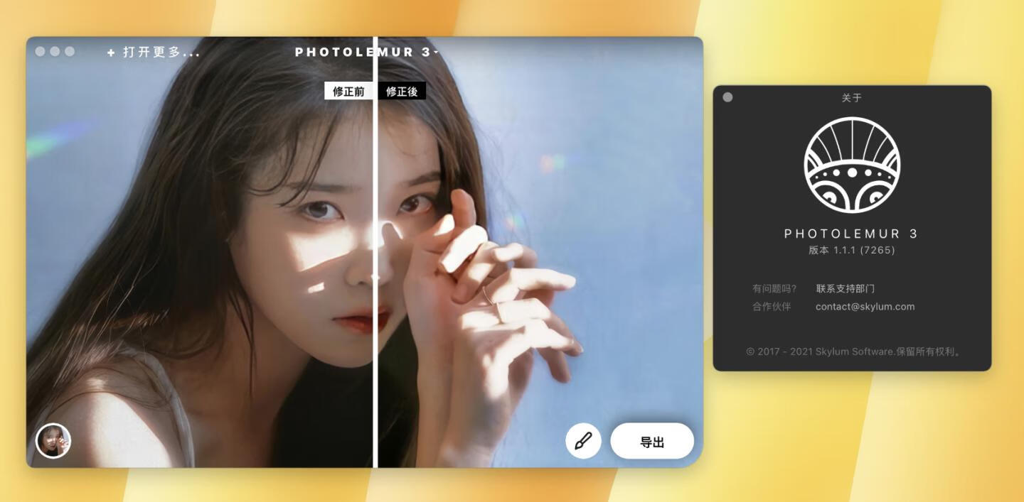 Photolemur 3 for Mac v1.1.1 (7265)中文激活版 ps/lr自动化照片编辑器